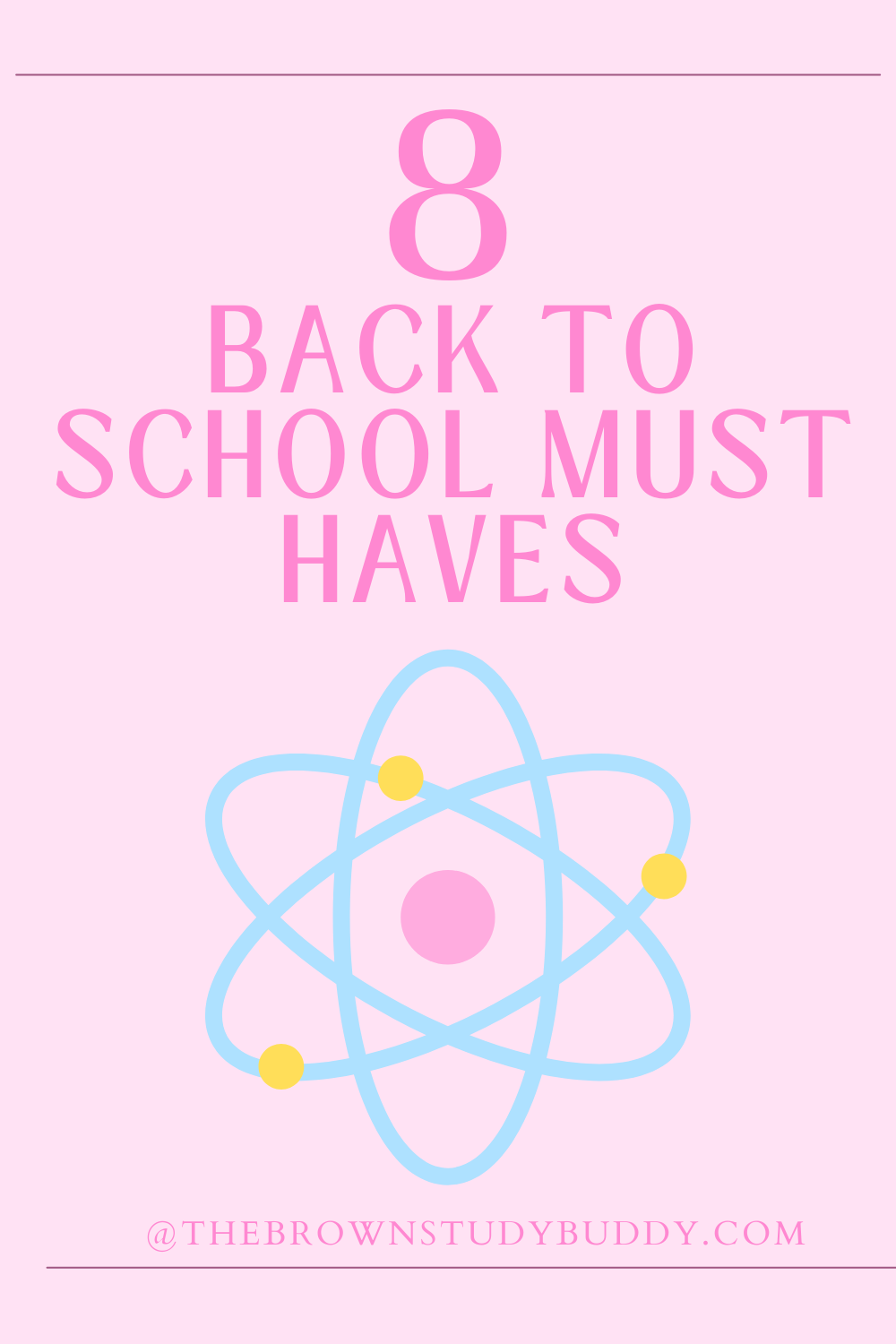 8 Back To School Must Haves